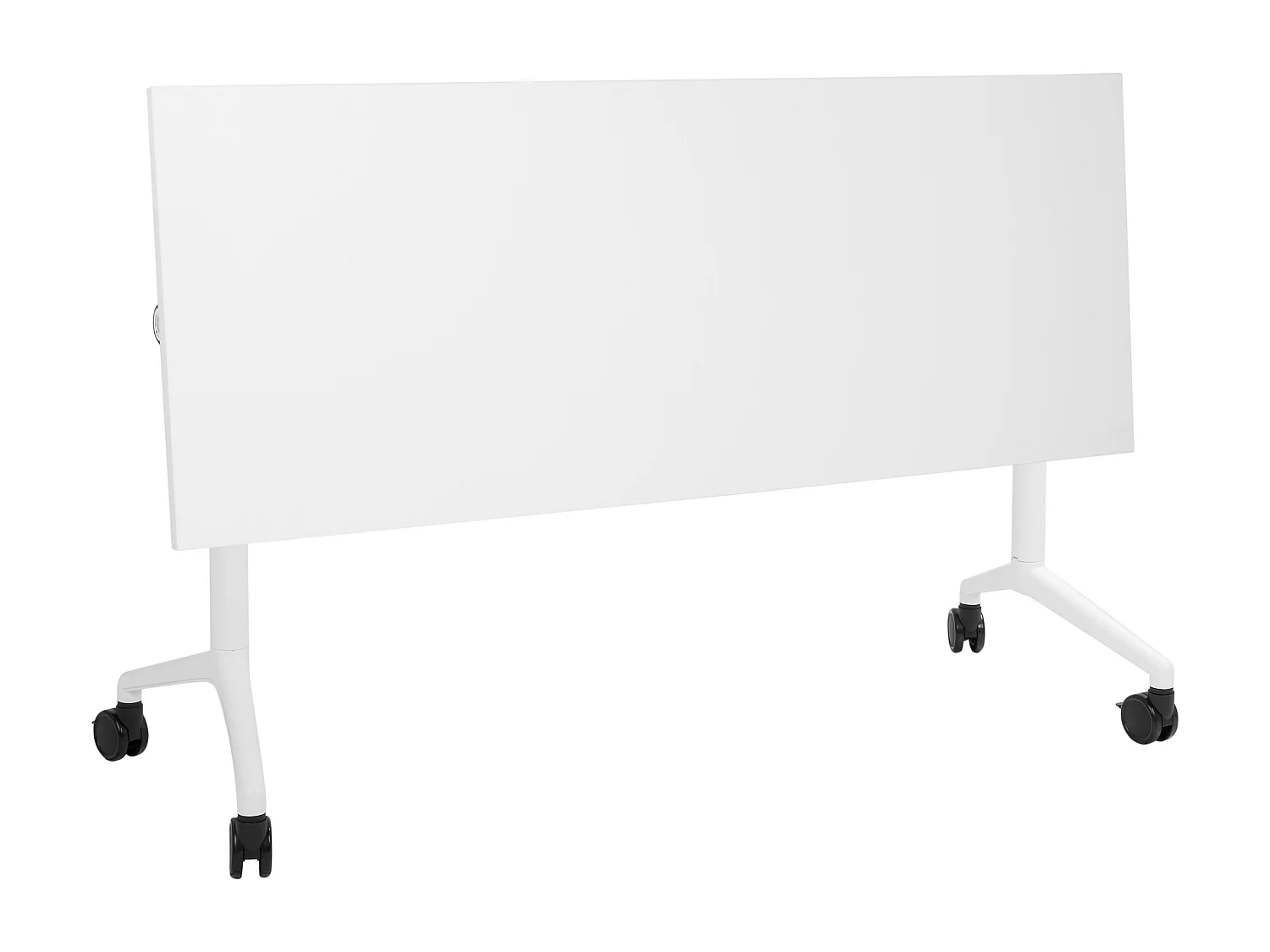 Secretária dobrável CAVI Branco 160 cm 60 cm com rodas