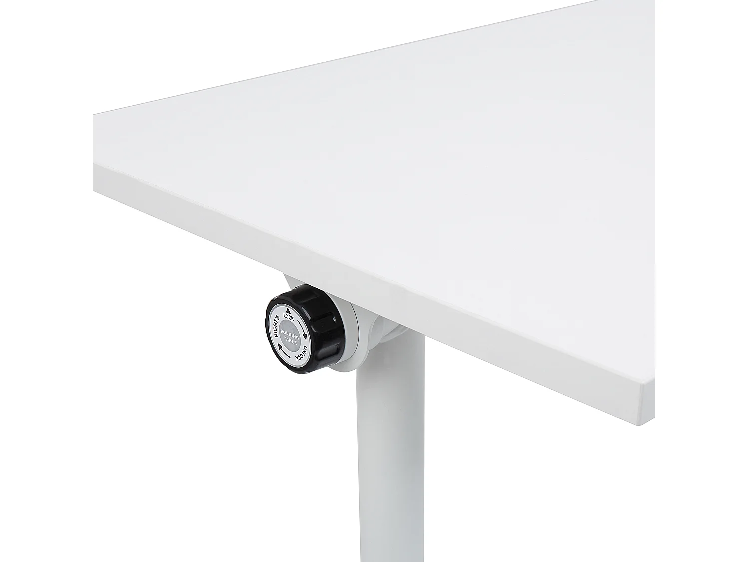 Secretária dobrável CAVI Branco 160 cm 60 cm com rodas