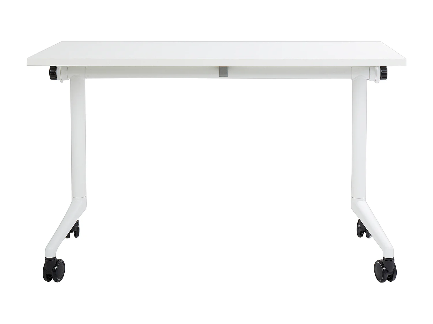 Escritorio plegable CAVI Blanco 120 cm 60 cm con ruedas