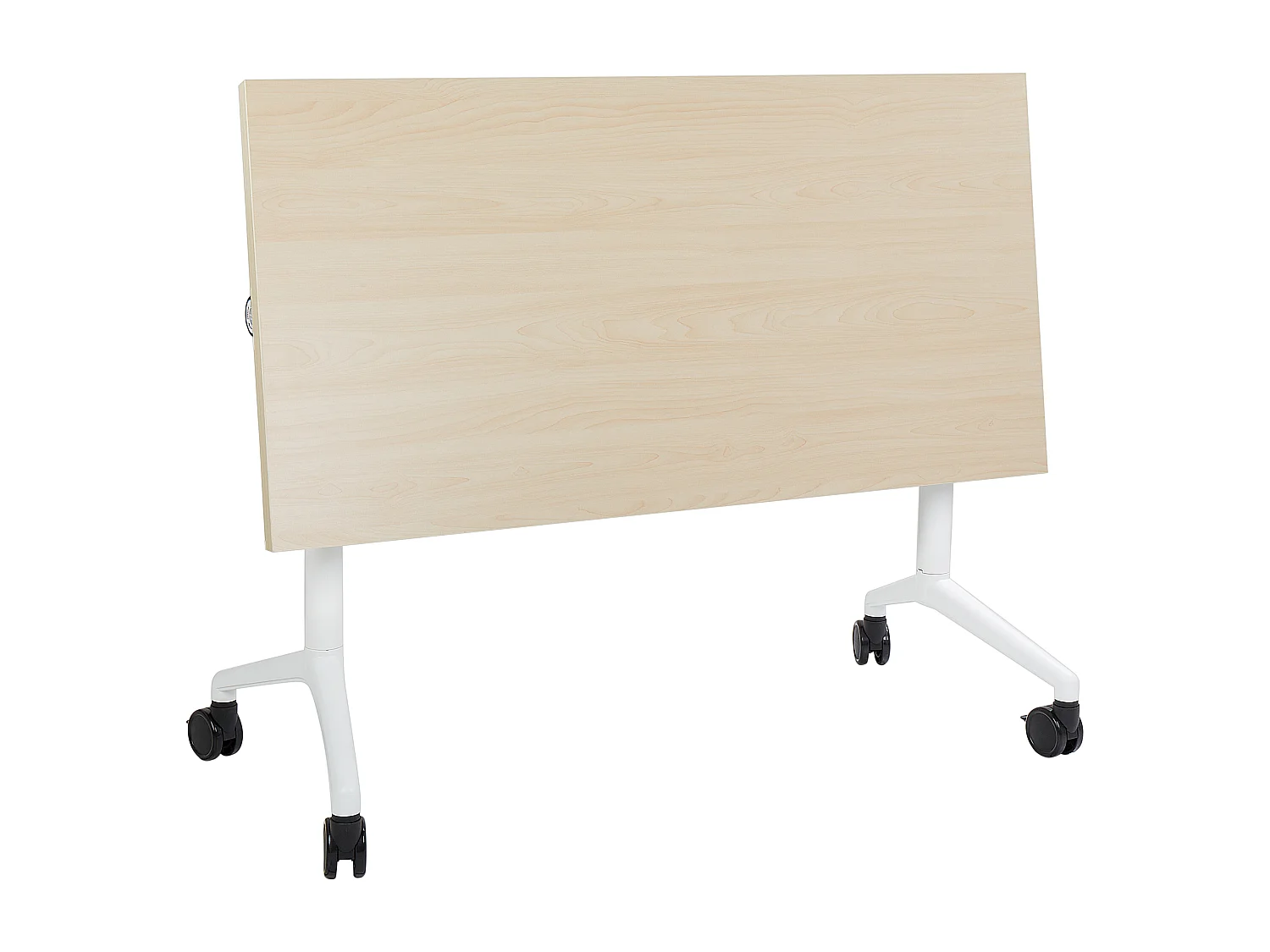 Inklapbaar bureau CAVI Lichtbruin 120 cm 60 cm met wielen