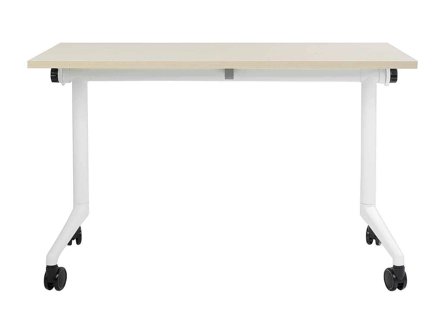 Scrivania pieghevole CAVI Marrone chiaro 120 cm 60 cm con ruote