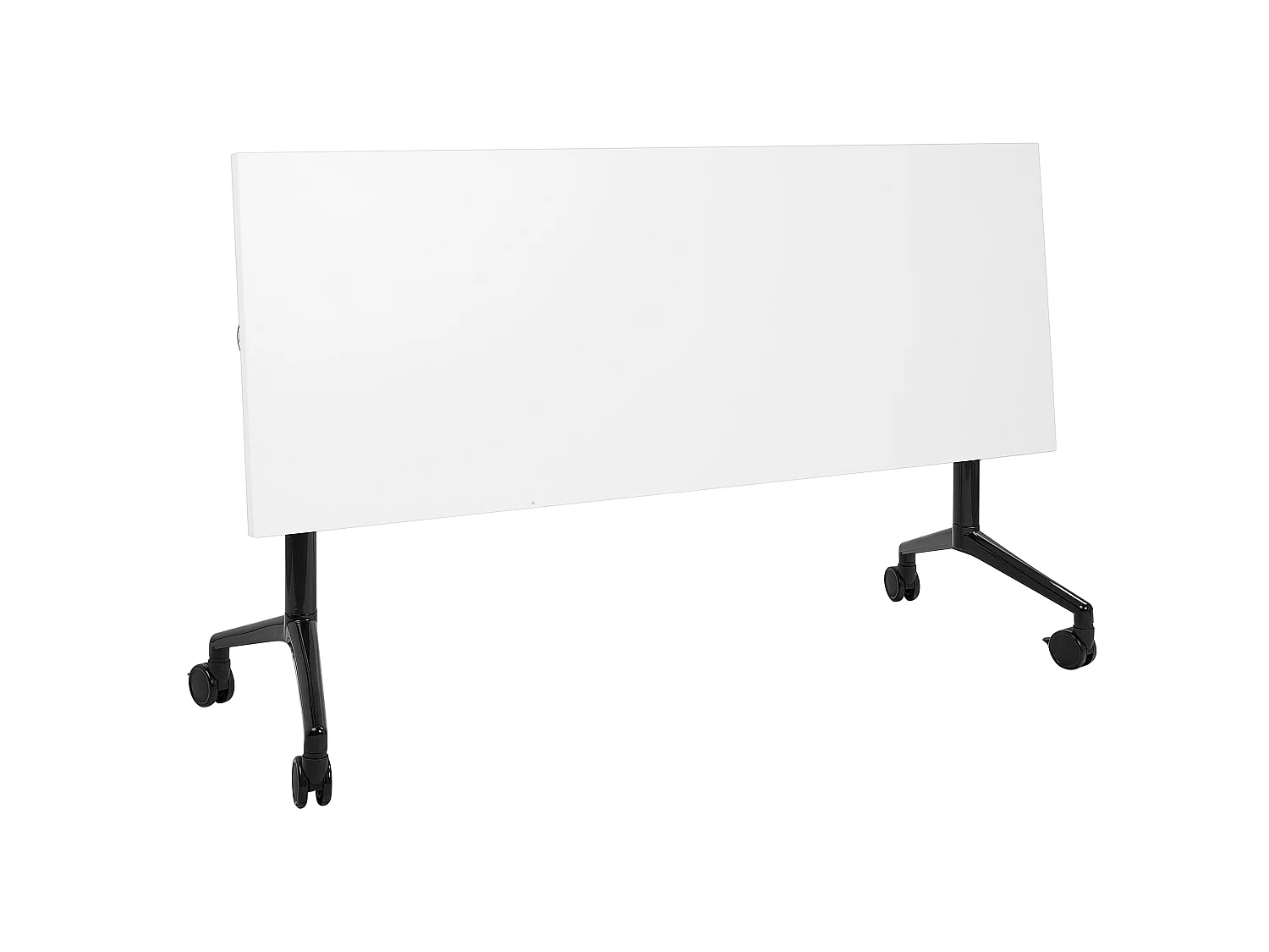 Inklapbaar bureau CAVI Wit 160 cm 60 cm met wielen