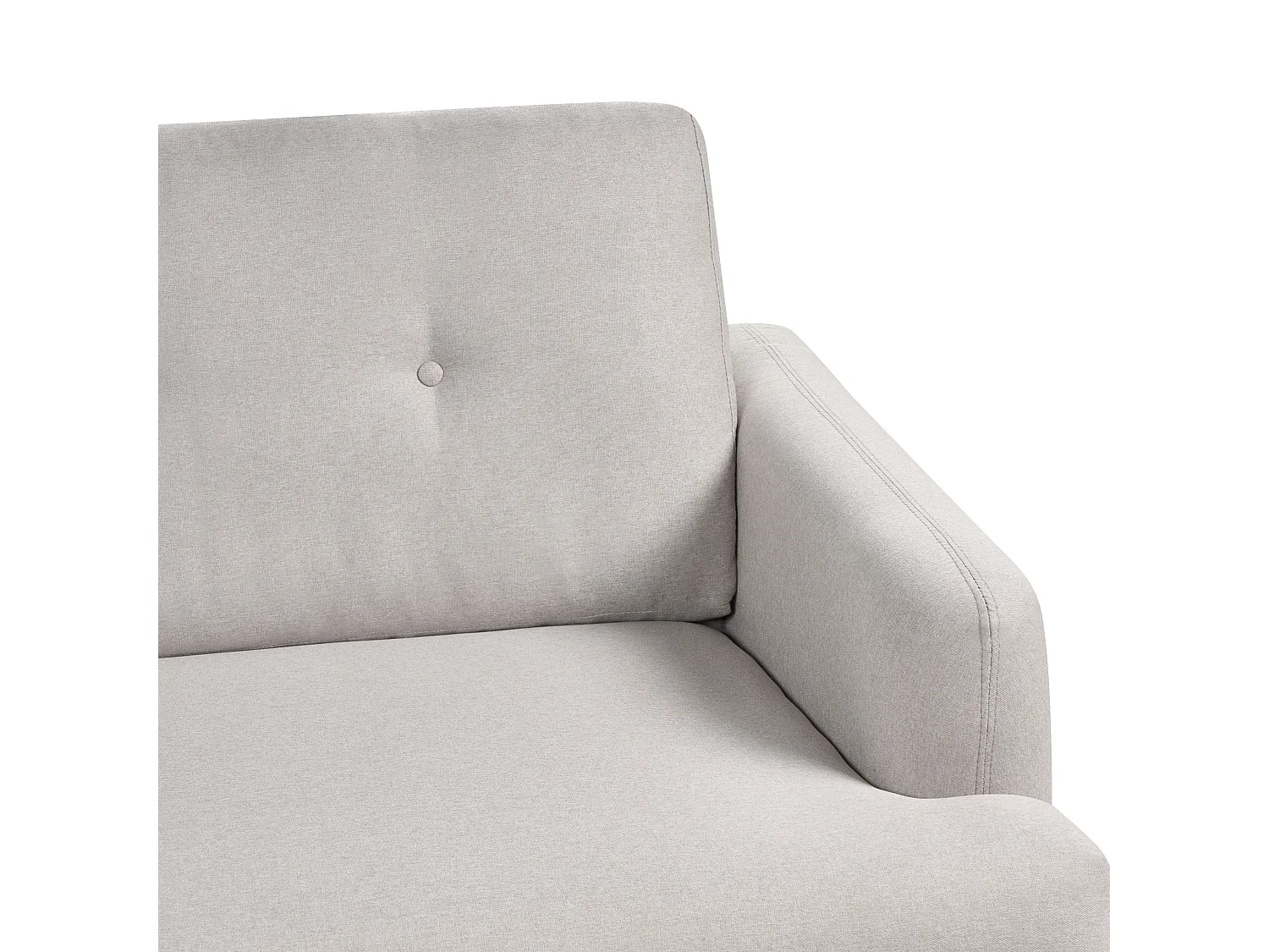 Canapé 2 places TUVE Tissu Taupe