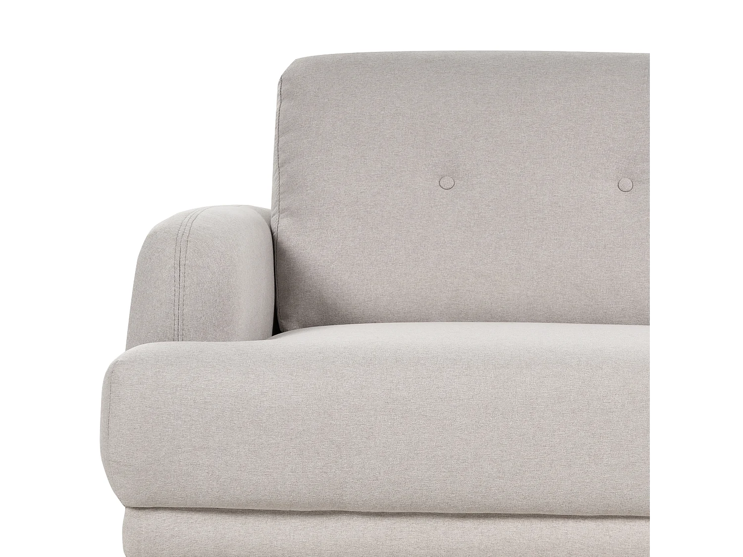 Sofa TUVE Beżowoszary dla 2 osób