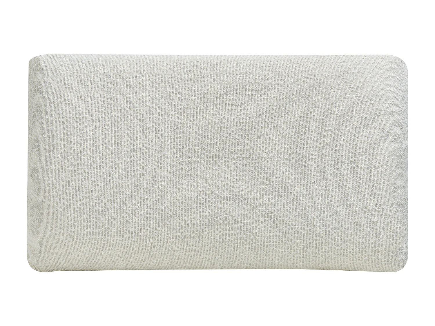 Sofa NENOLA Boucle Złamana biel dla 4 osób