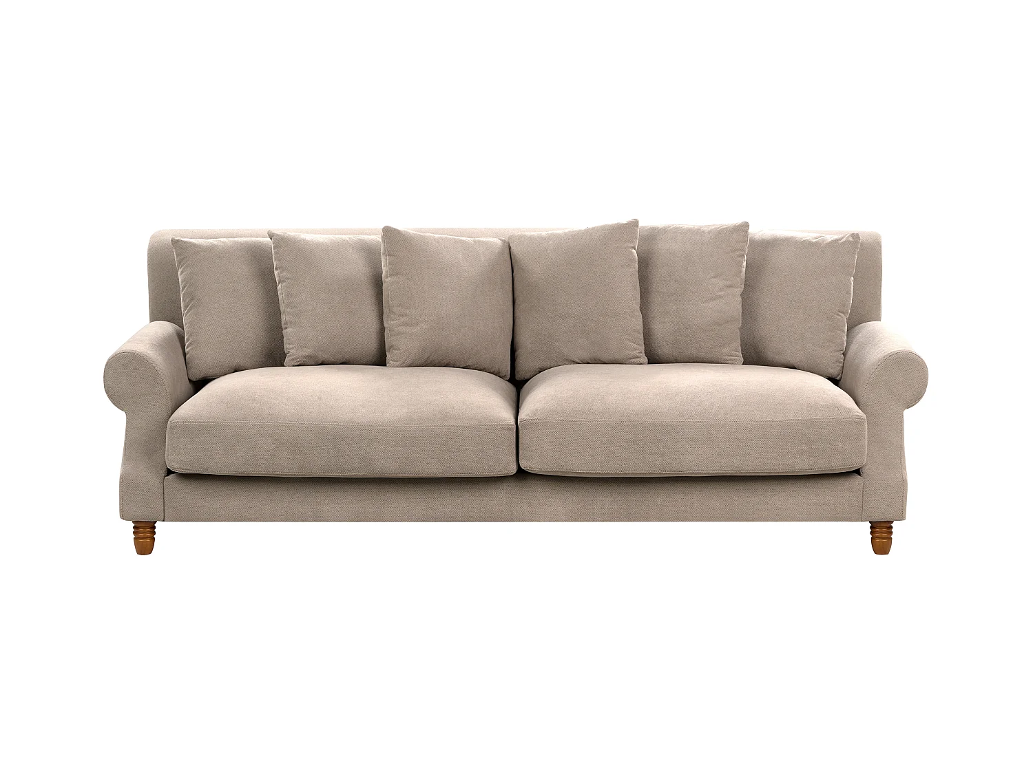 Canapé 3 places EIKE Tissu Beige