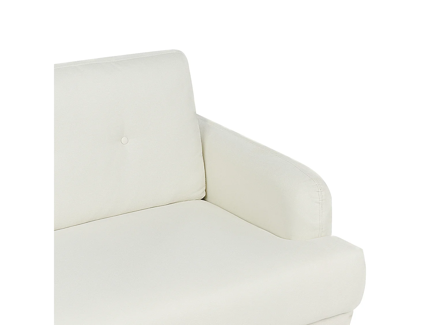 Divano TUVE Tessuto Bianco sporco 3 posti