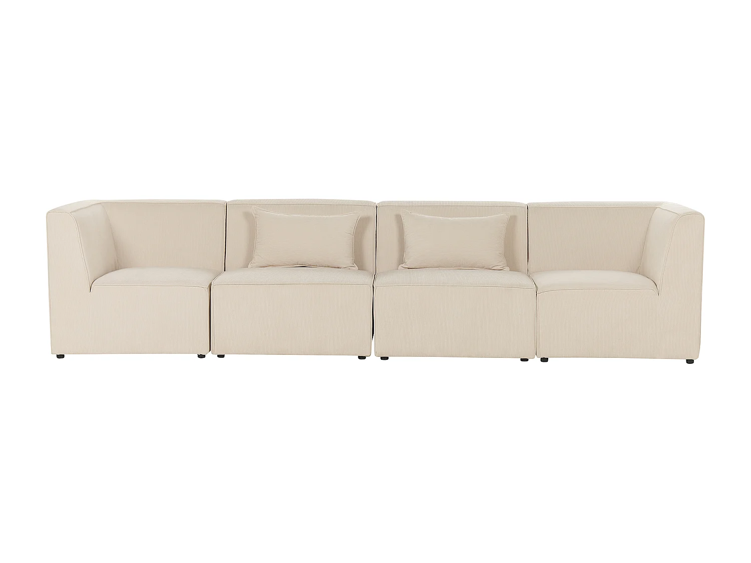 Modulsofa LEMVIG Cord Hellbeige 4-Sitzer