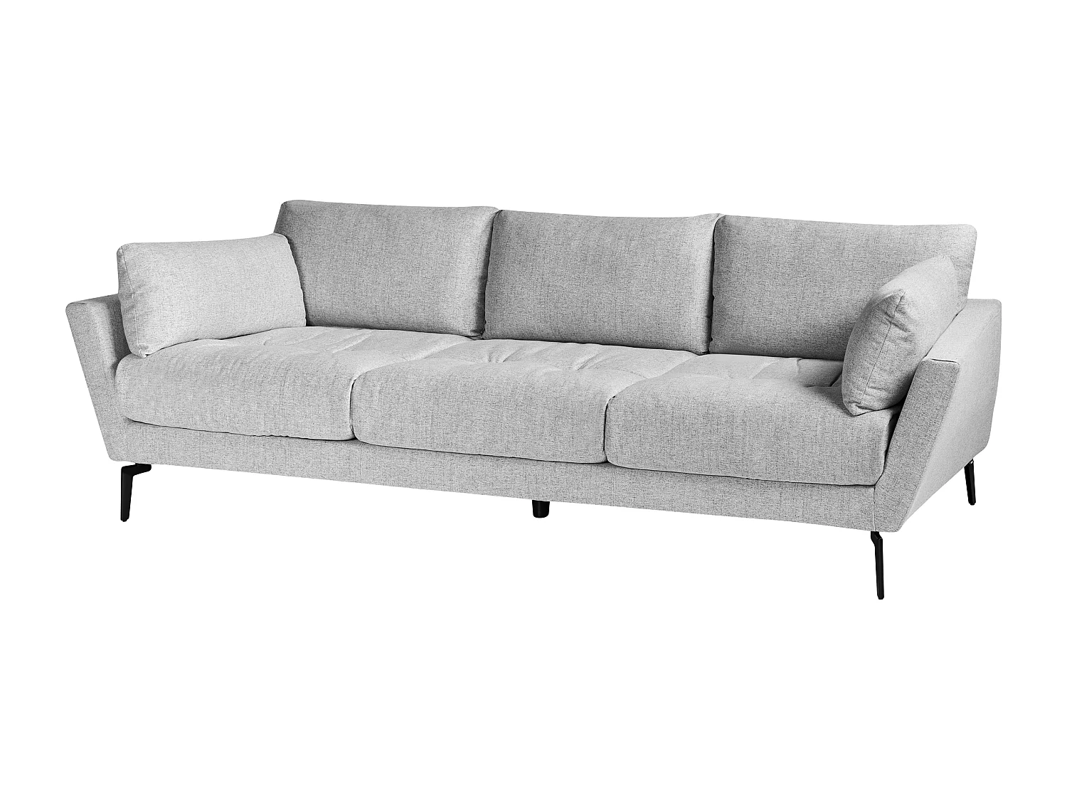 Sofa NENOLA Szary dla 4 osób