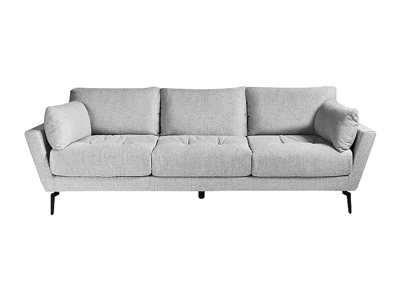 Sofa NENOLA Szary dla 4 osób