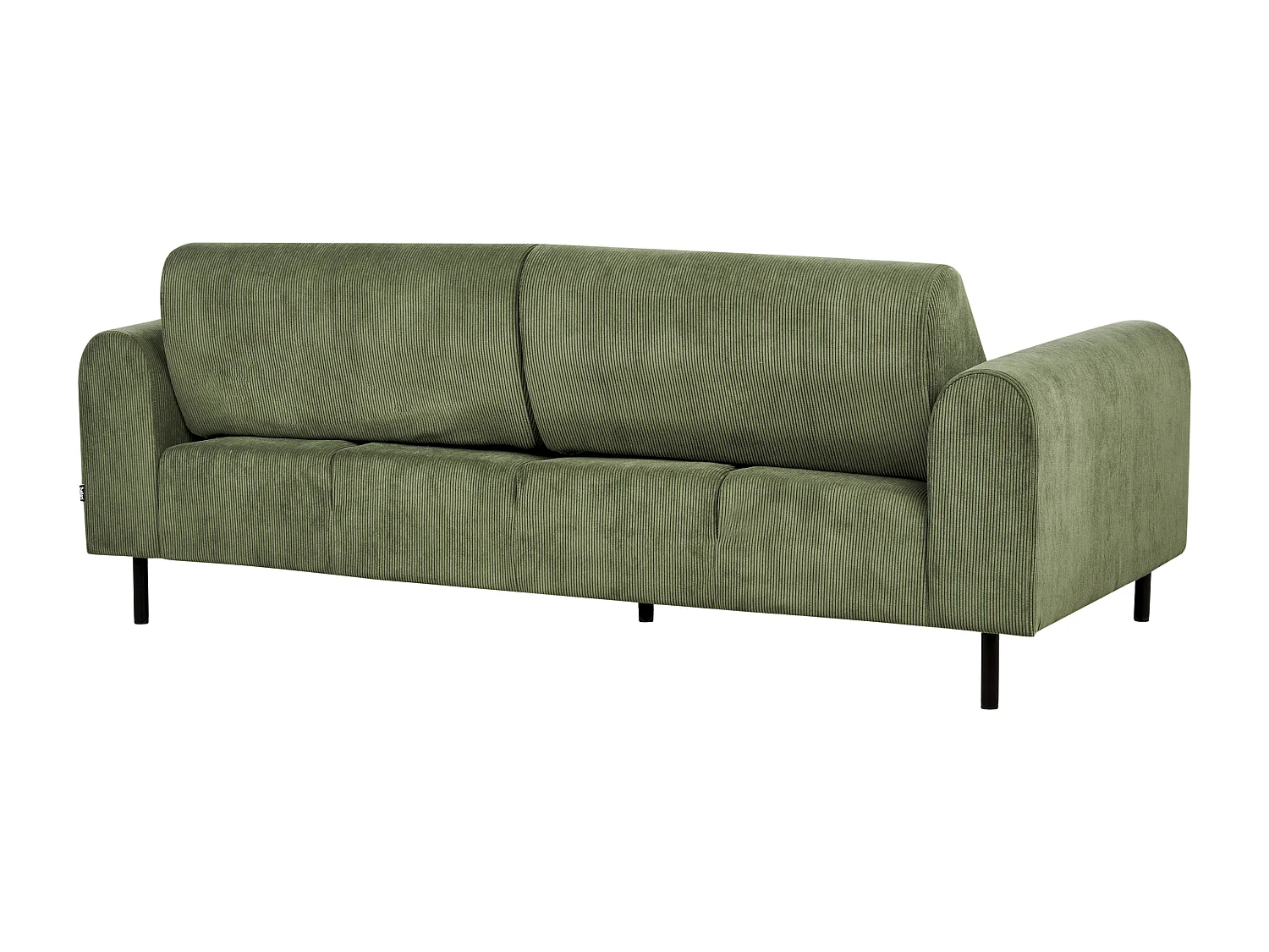 Sofa ASKIM Sztruks Oliwkowy dla 3 osób