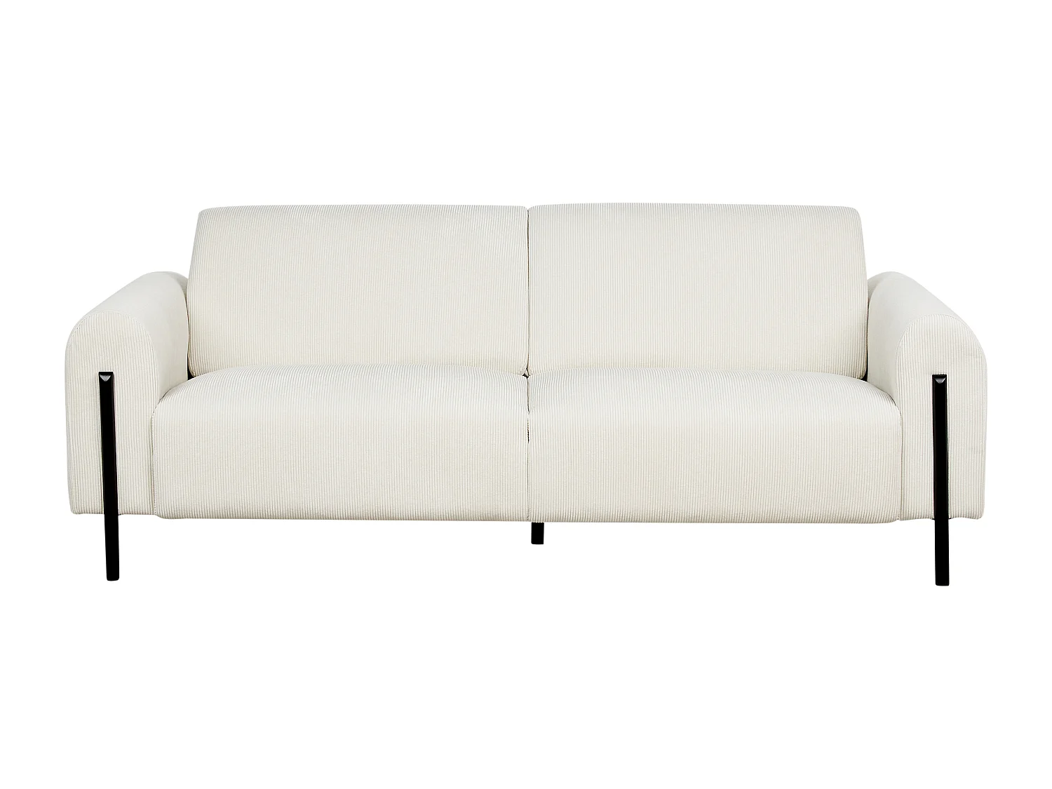 Sofá ASKIM Pana Blanco crema 3 plazas