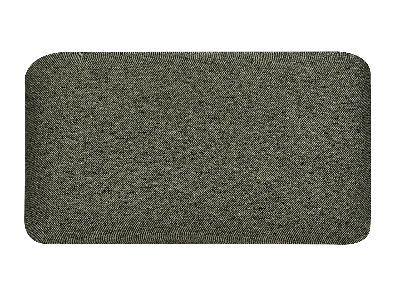 Divano NENOLA Tessuto Verde scuro 4 posti