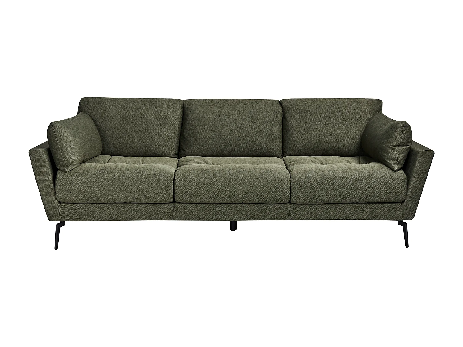 Bank NENOLA Stof Donkergroen 4-zitter