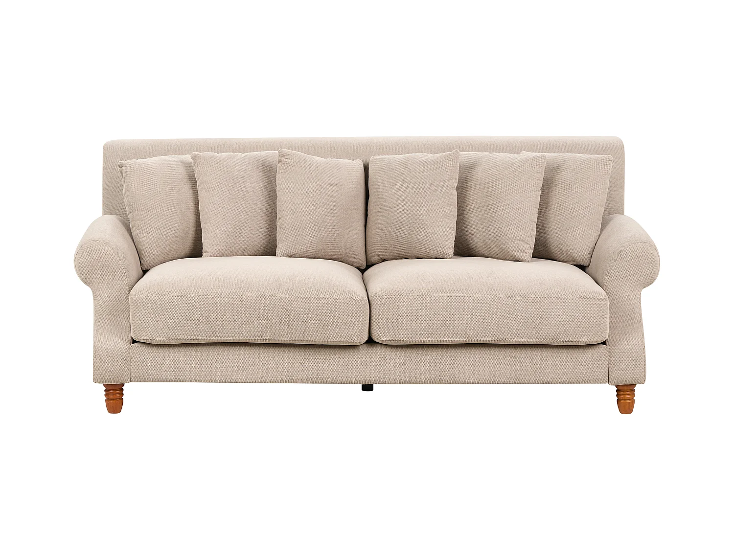 Canapé 2 places EIKE Tissu Beige