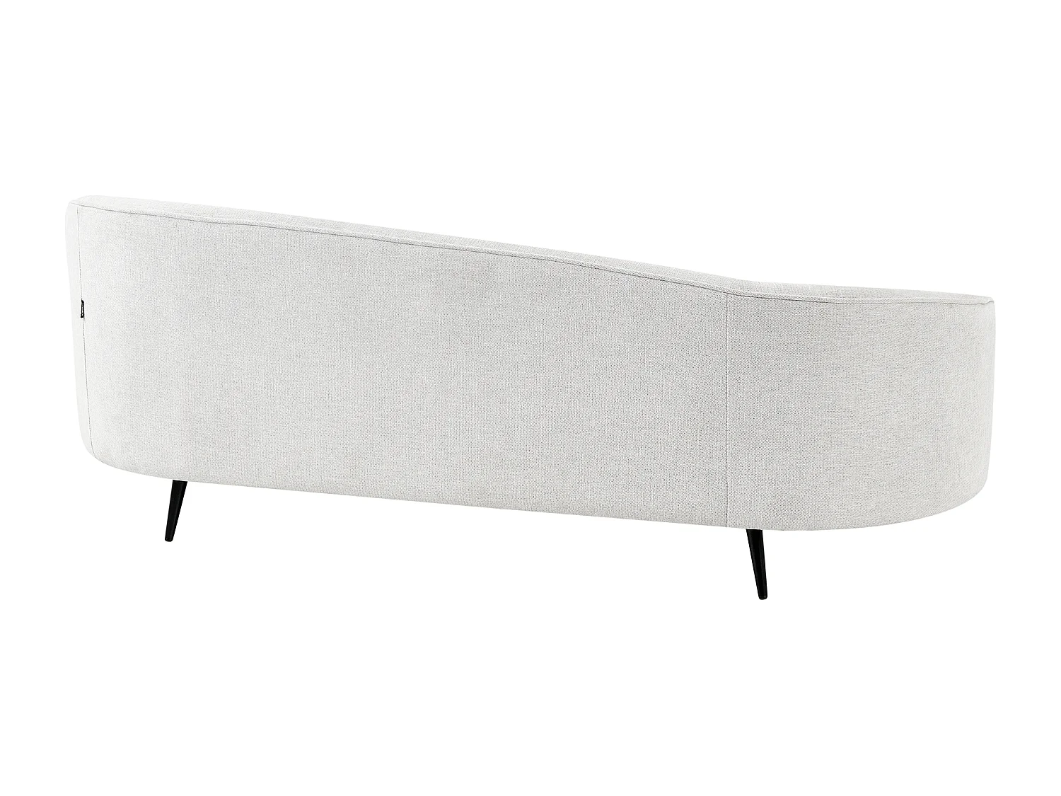 Sofá SAVAR Tecido Branco creme 3 lugares