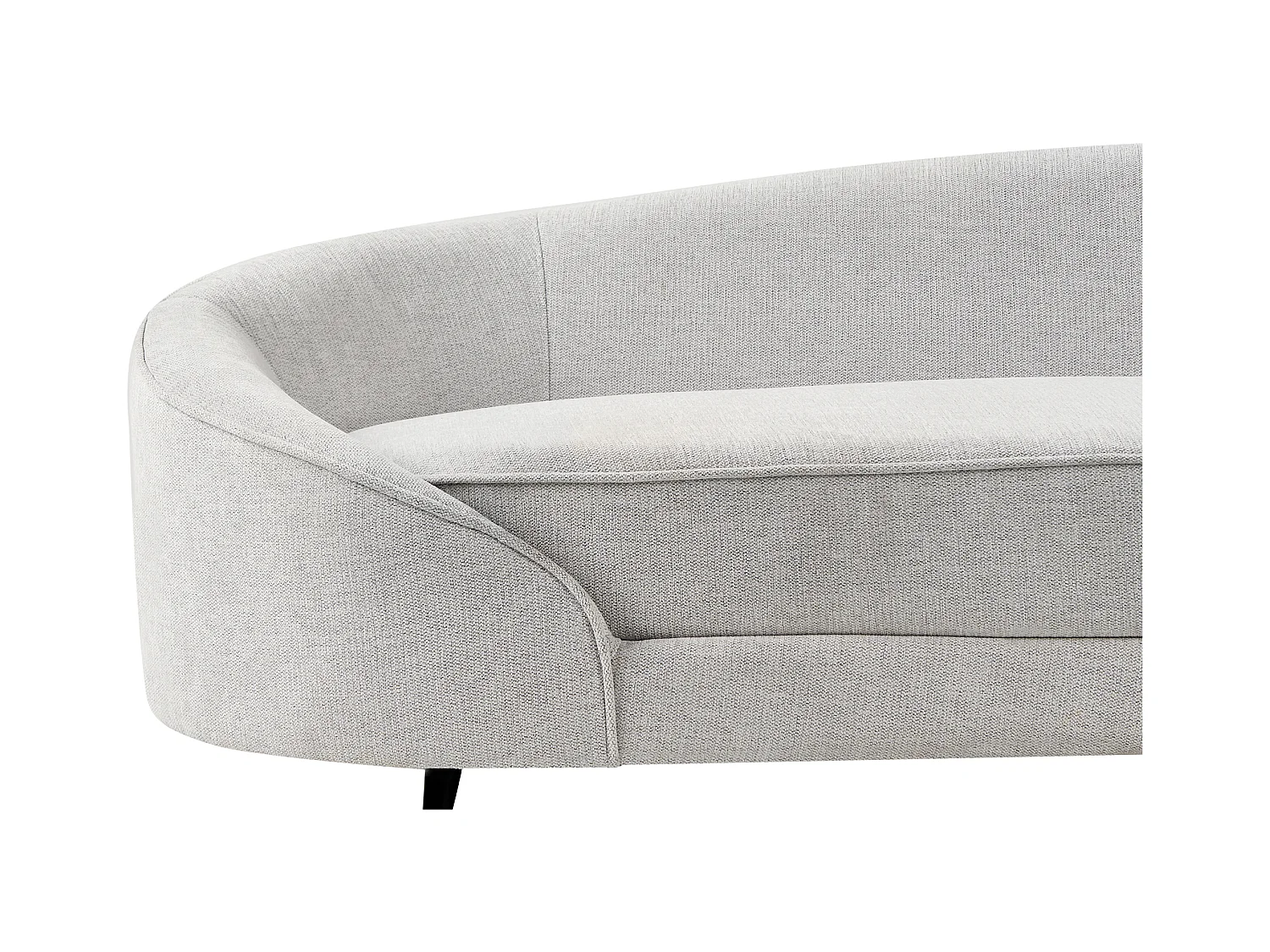 Bank SAVAR Stof Gebroken wit 3-zitter