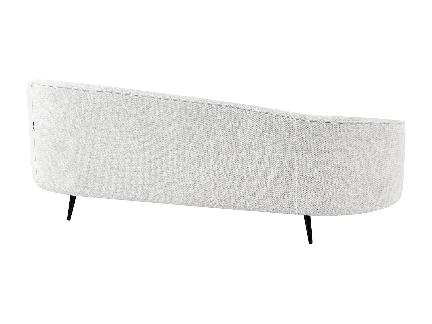 Canapé 3 places SAVAR Tissu Blanc cassé