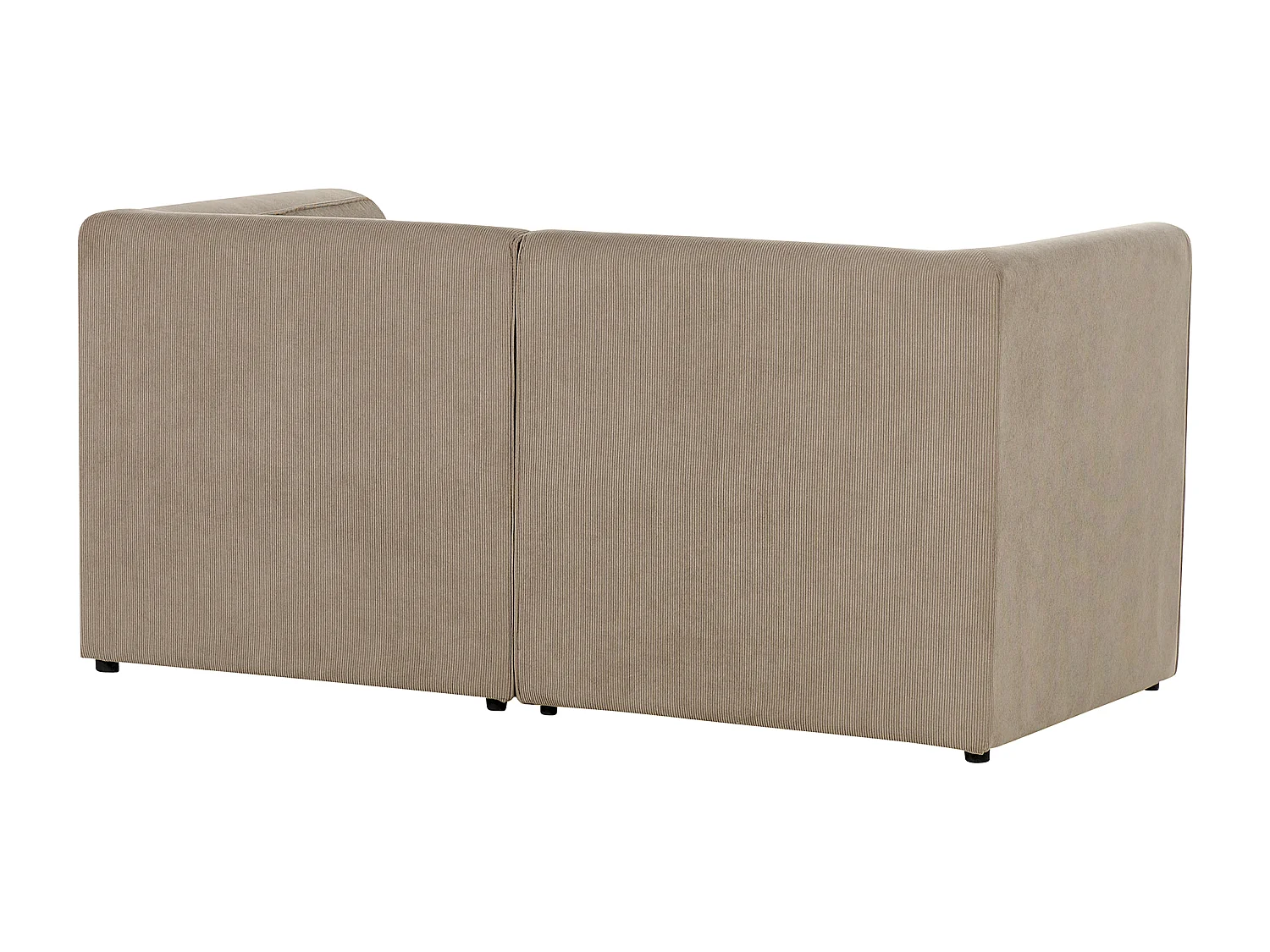 Sofá modular LEMVIG Pana Gris pardo 2 plazas