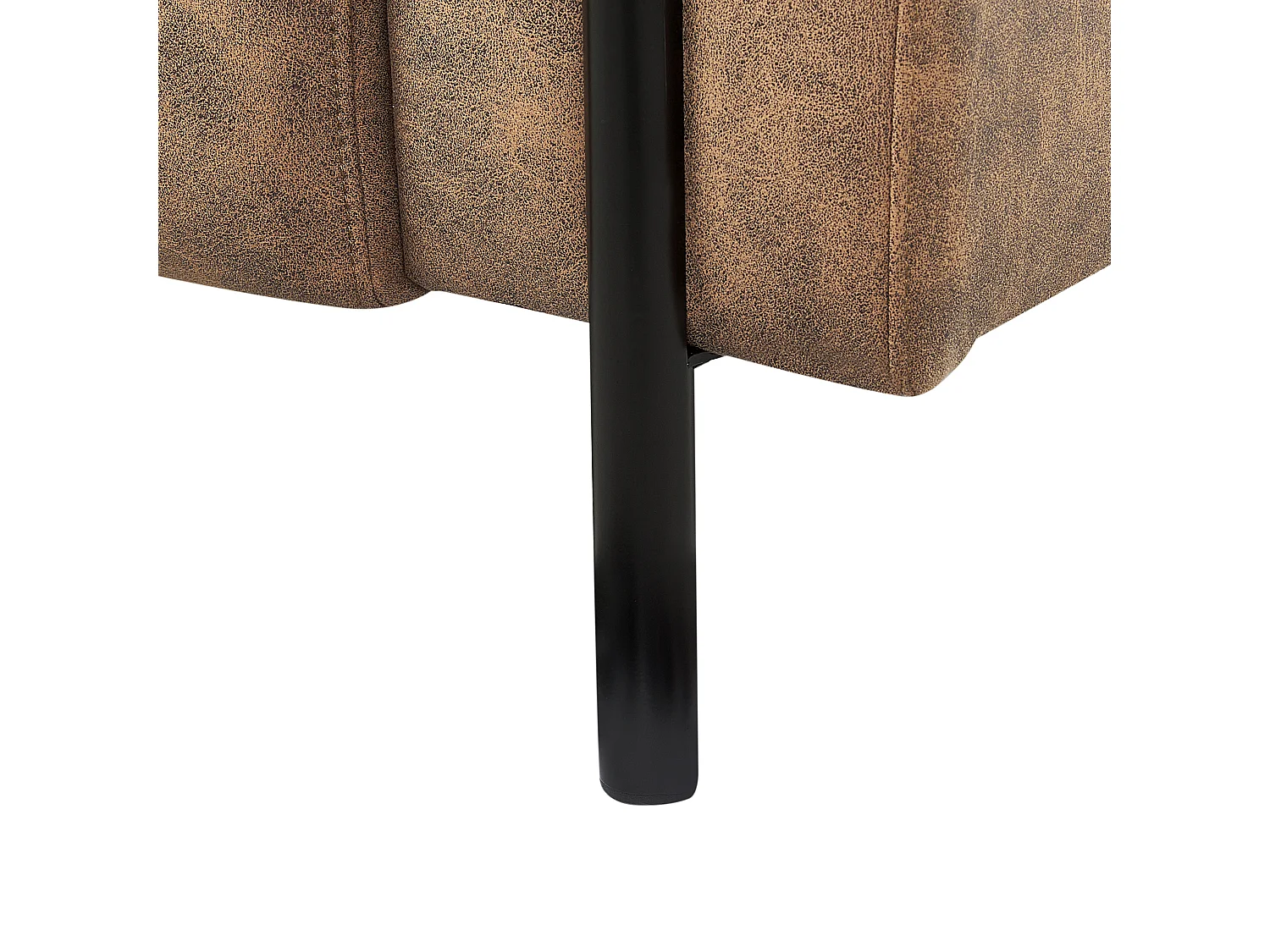 Canapé 3 places ASKIM Tissu Marron