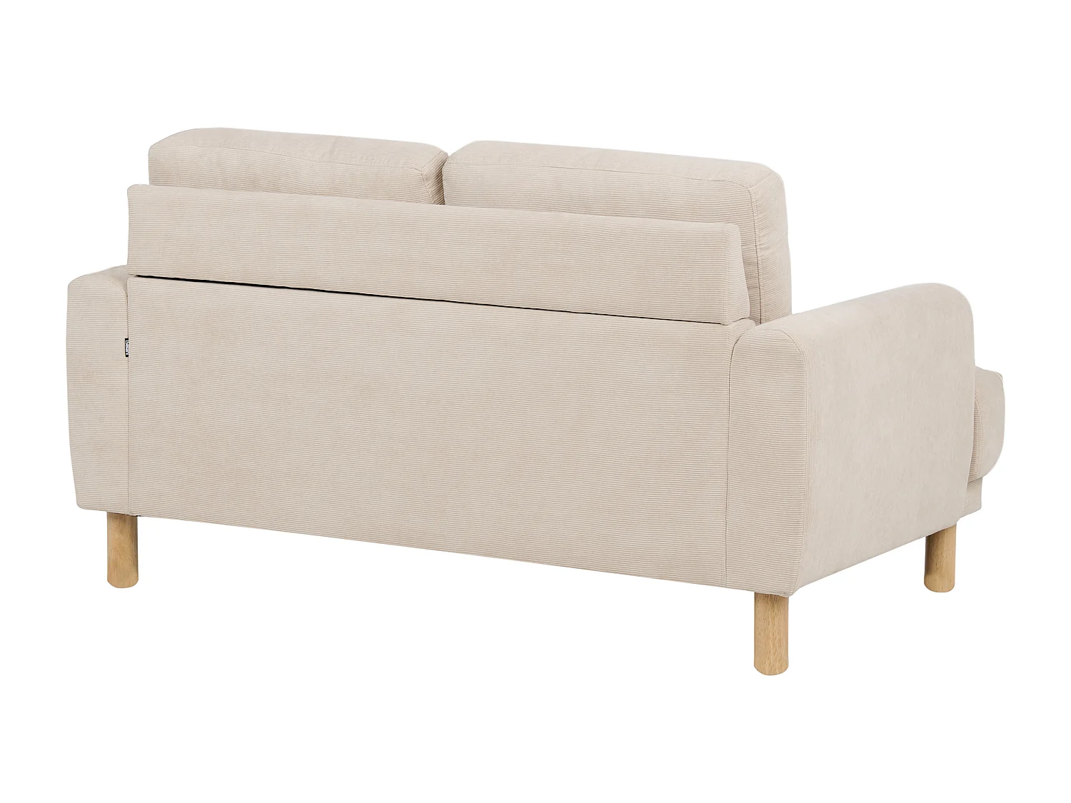 Sofa TUVE Sztruks Beżowy dla 2 osób