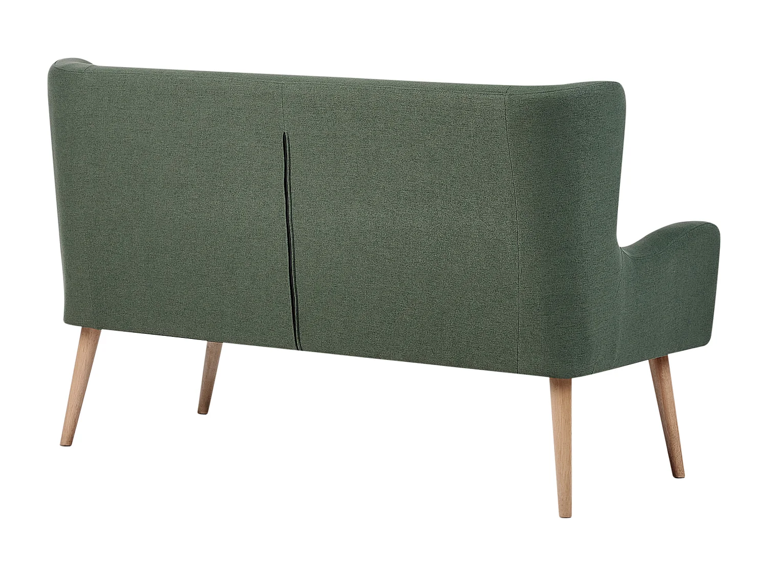 Banco estofado SKIBBY Tecido Verde 2 lugares