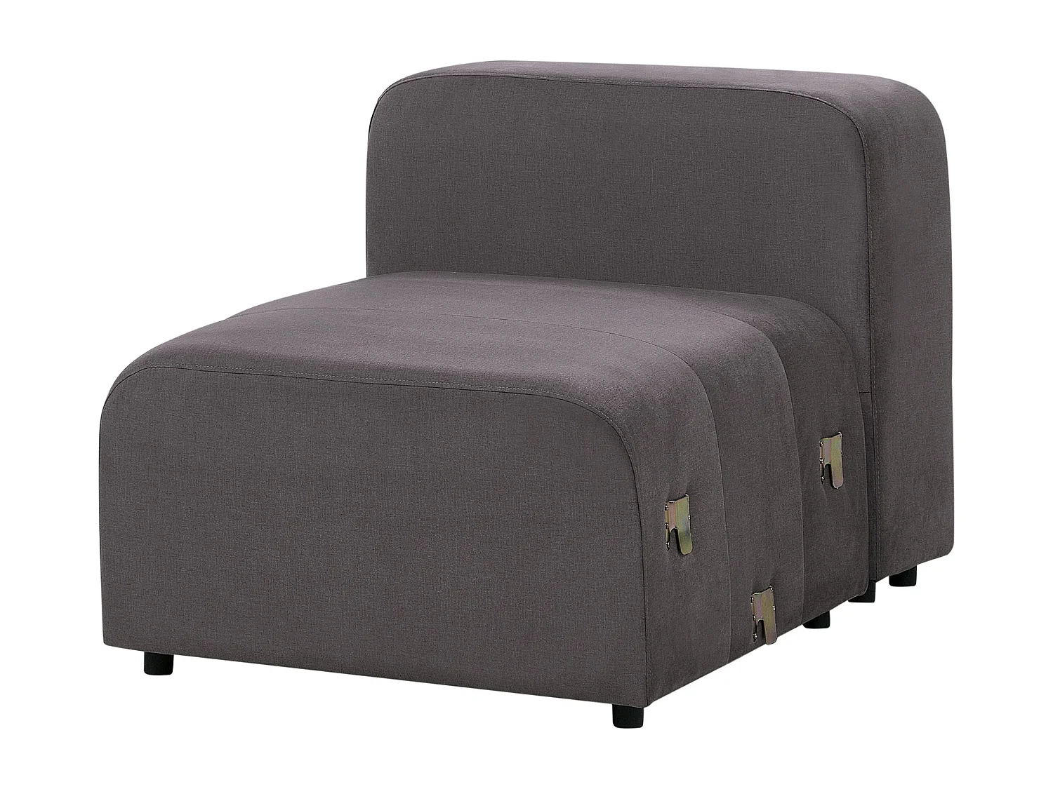 Sofa modułowa FALSTERBO Welur Ciemnoszary dla 3 osób