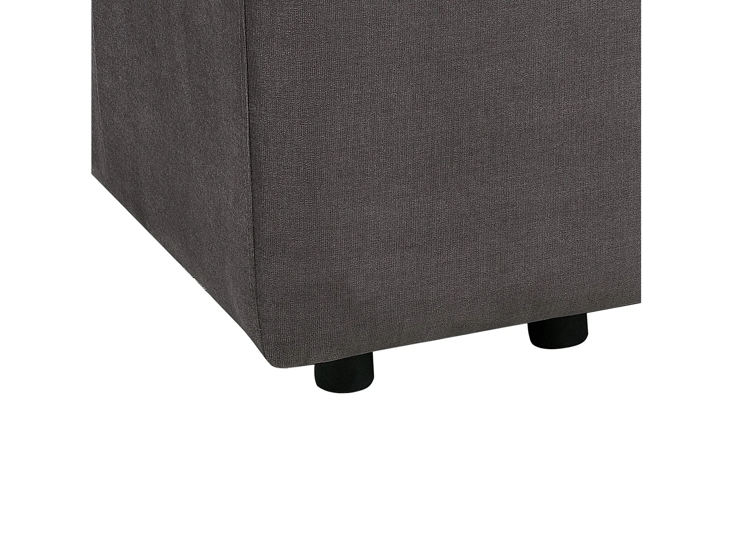 Canapé modulable 3 places FALSTERBO Velours Gris foncé