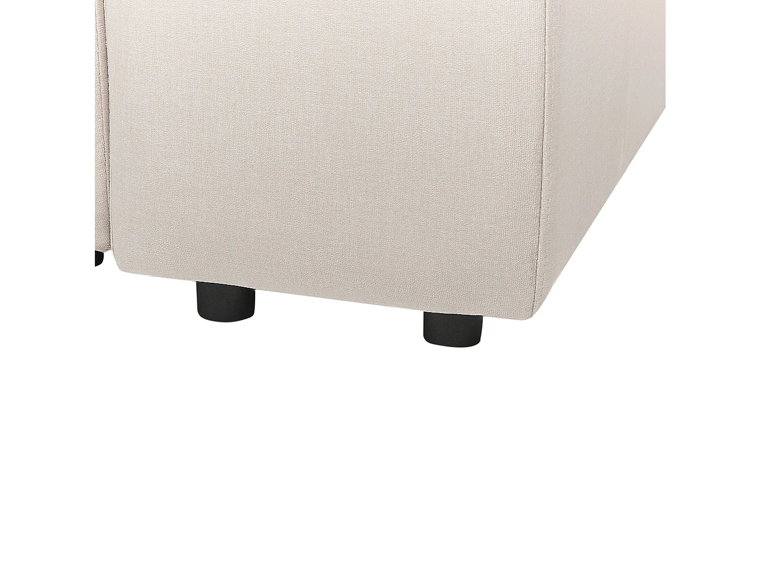 Sofá modular FALSTERBO Terciopelo Beige 2 plazas