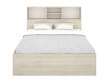 Letto matrimoniale con contenitore