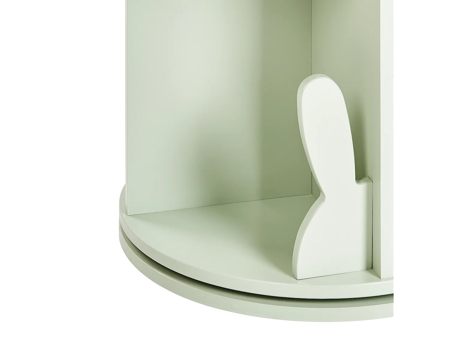 Estantería giratoria CANEY Derivado de madera 94 cm Verde claro