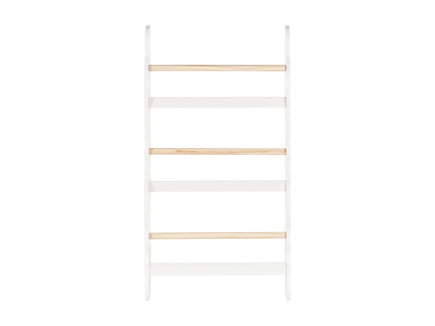 Wandregal RIGOLET Holzwerkstoff 80 cm Weiss