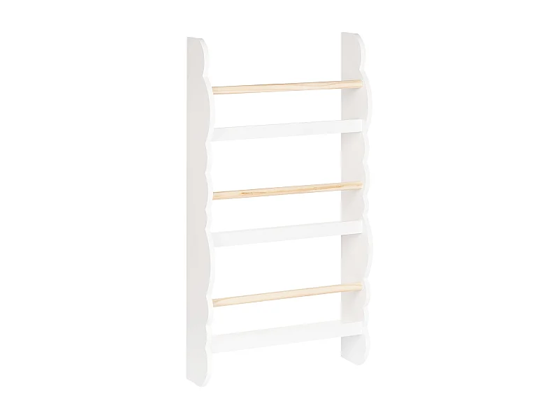 Wandregal RIGOLET Holzwerkstoff 80 cm Weiss