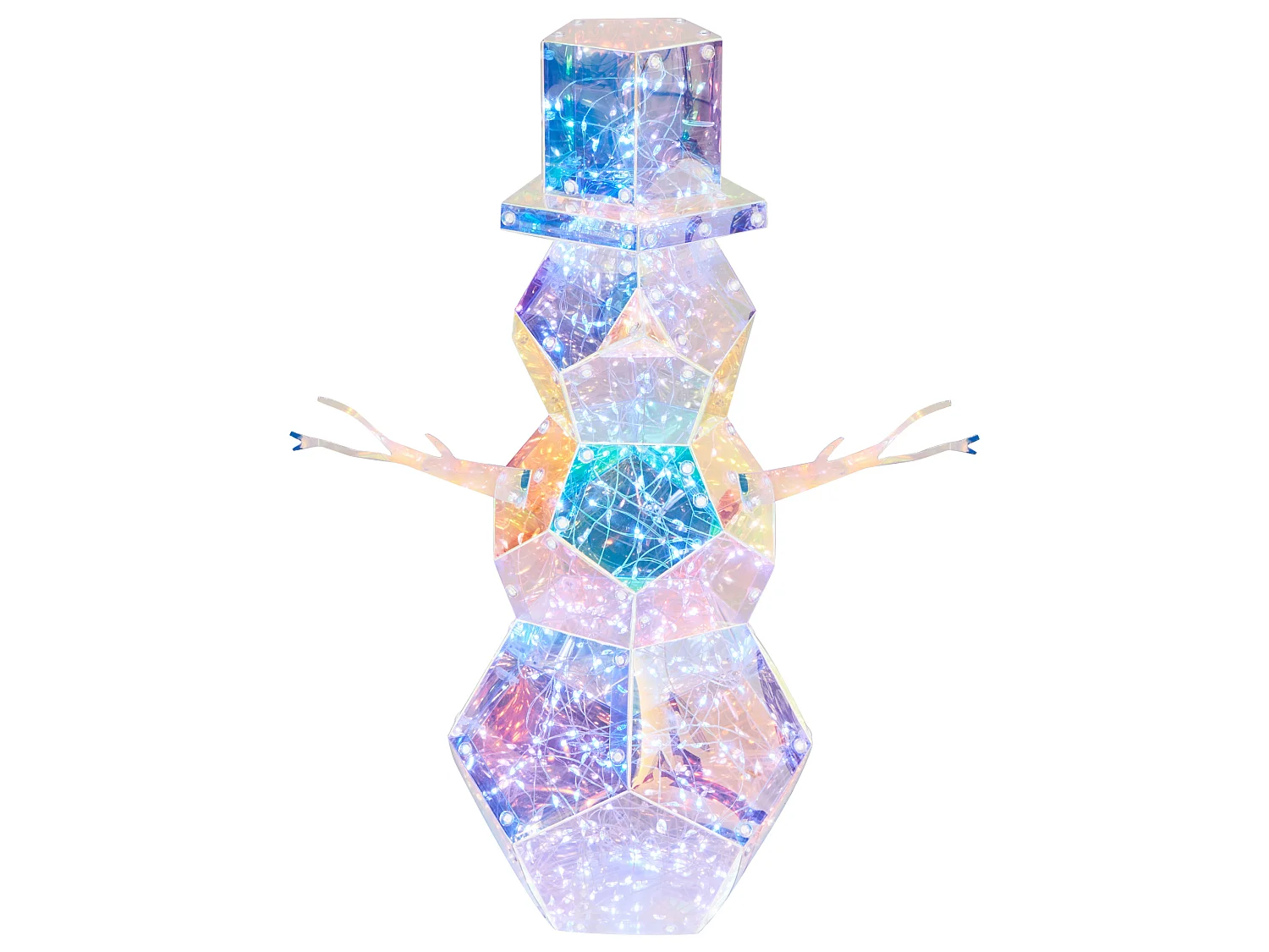Bonhomme de neige LED 43 cm ARCTICA
