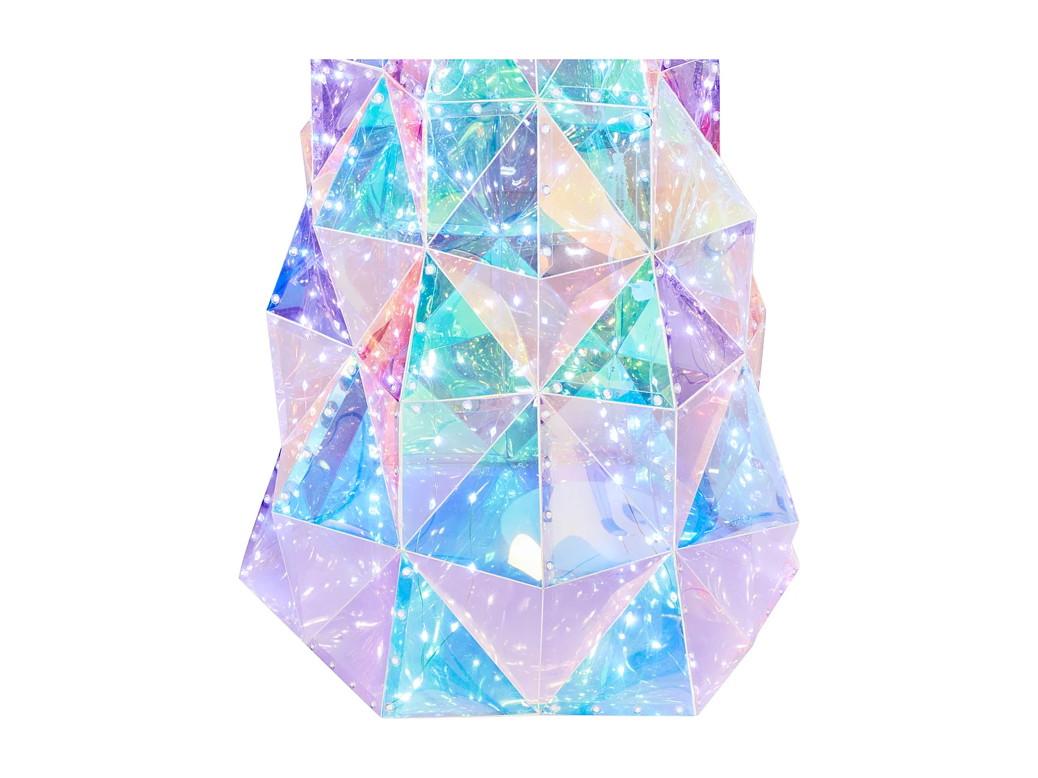 Kerstdecoratie LED meerkleurig 120 cm ICELAND