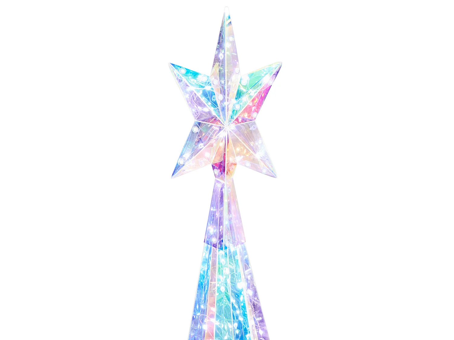 Decorazione Natalizia LED multicolore 120 cm ICELAND