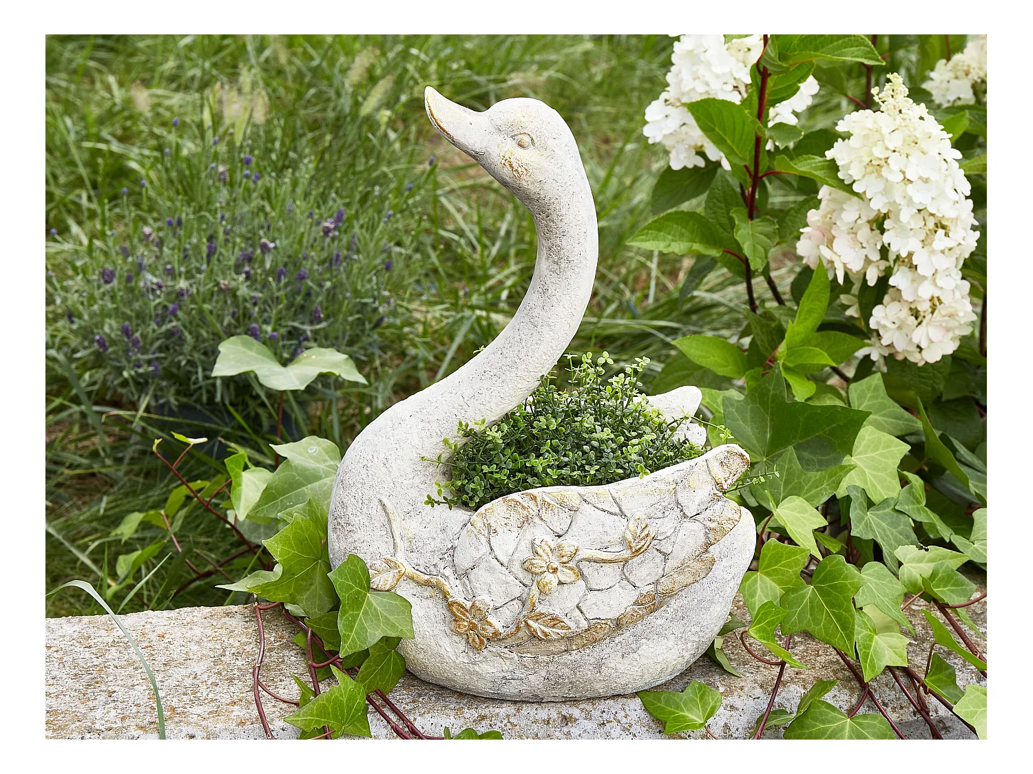 Decofiguur wit GRUFFY