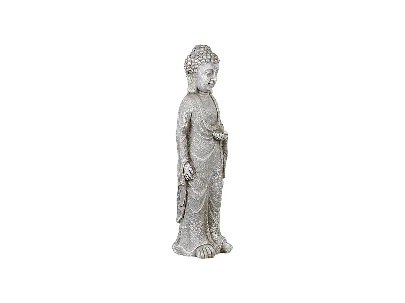 Dekofigur Buddha grau 70 cm THOIRY