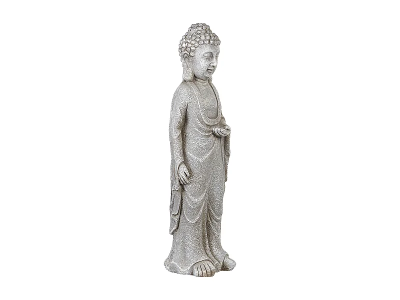 Dekofigur Buddha grau 70 cm THOIRY
