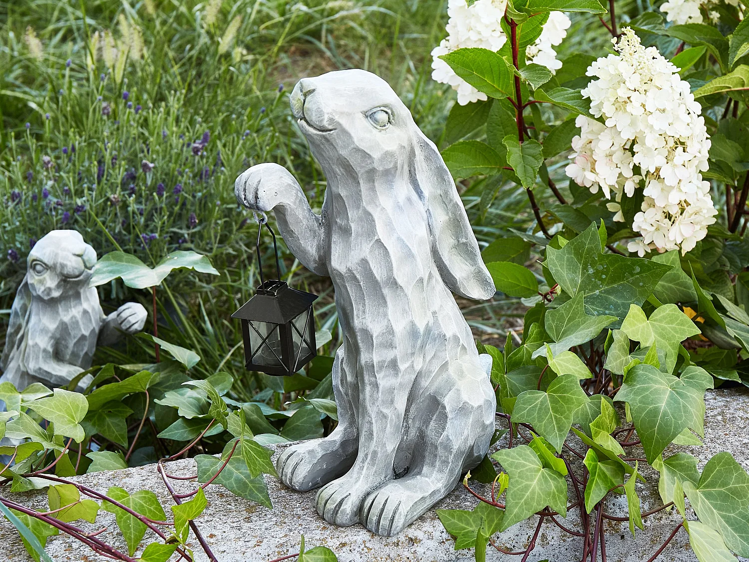 Figurine décorative gris ARGILLY
