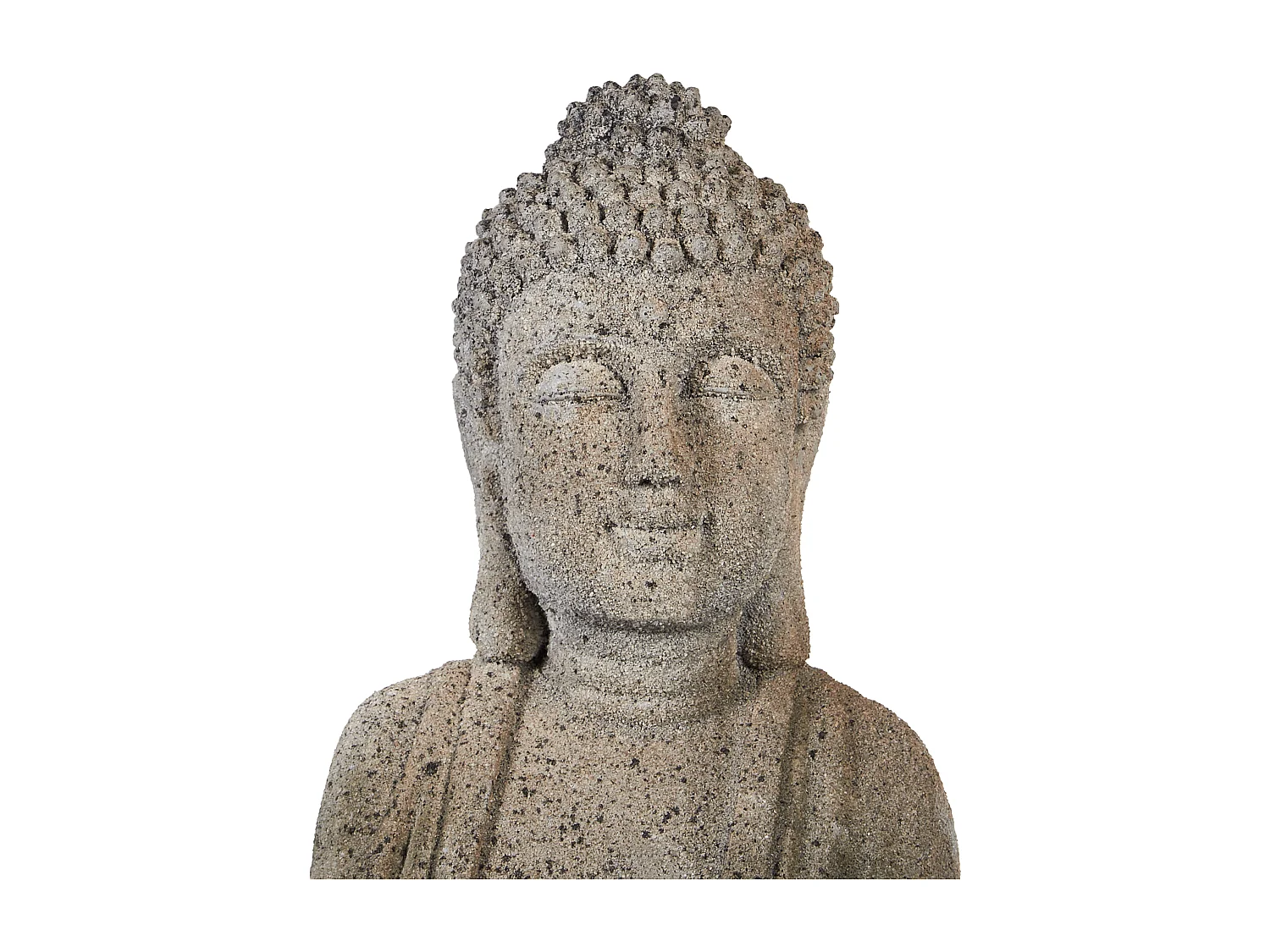 Figura decorativa gris motivo Buda VALLOIRE