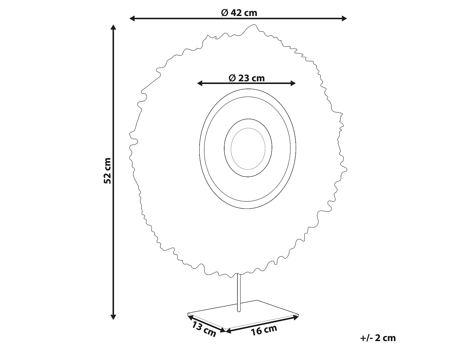 Accessoire Décoratif ACEH Naturel