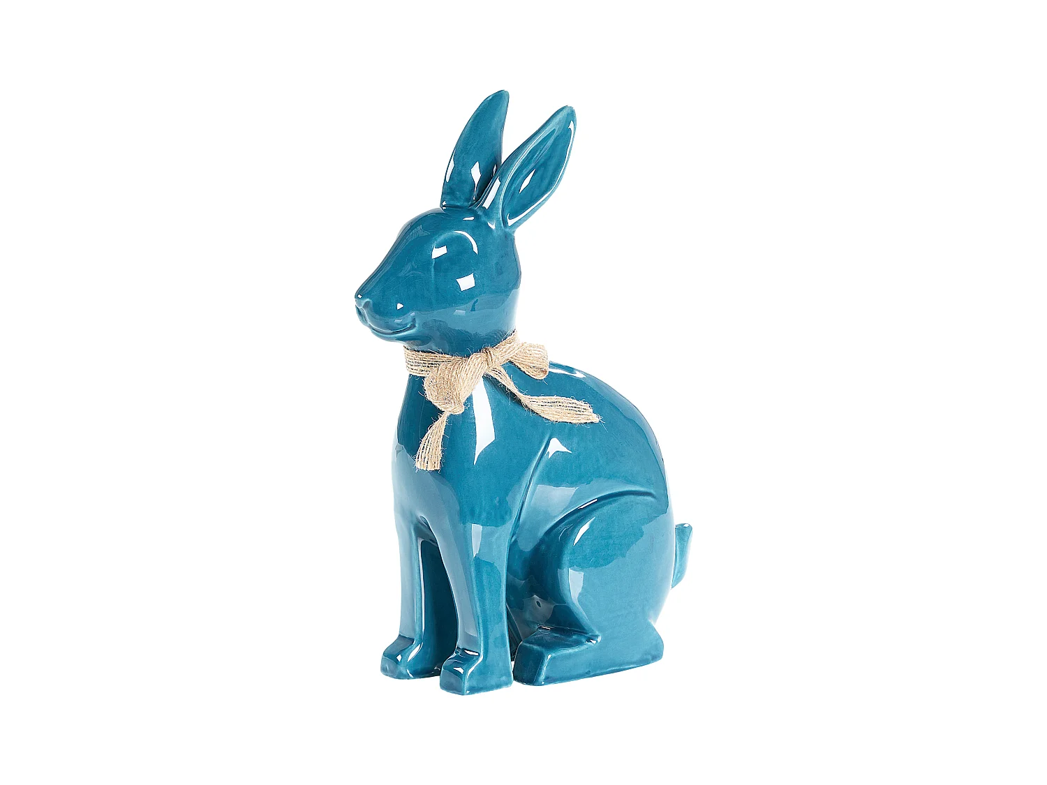 Accessoire Décoratif Lapin JAMBLES Céramique Bleu