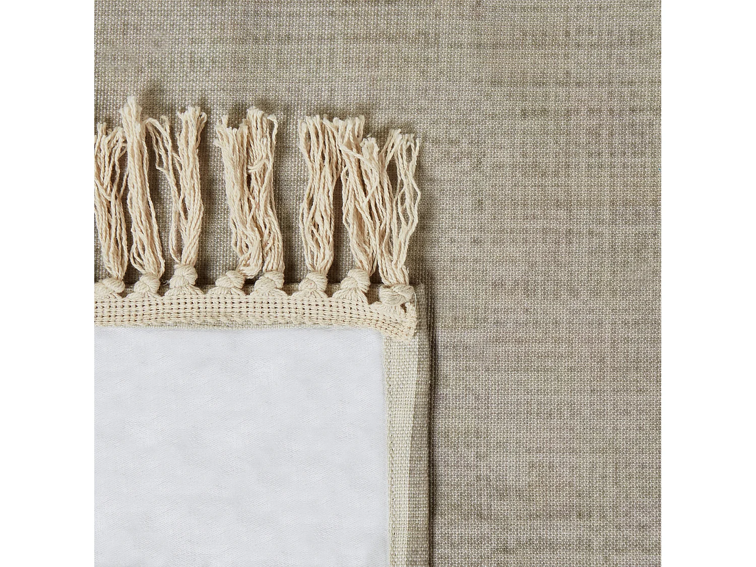 Couverture de pique-nique DHANDI 200 x 200 cm Taupe