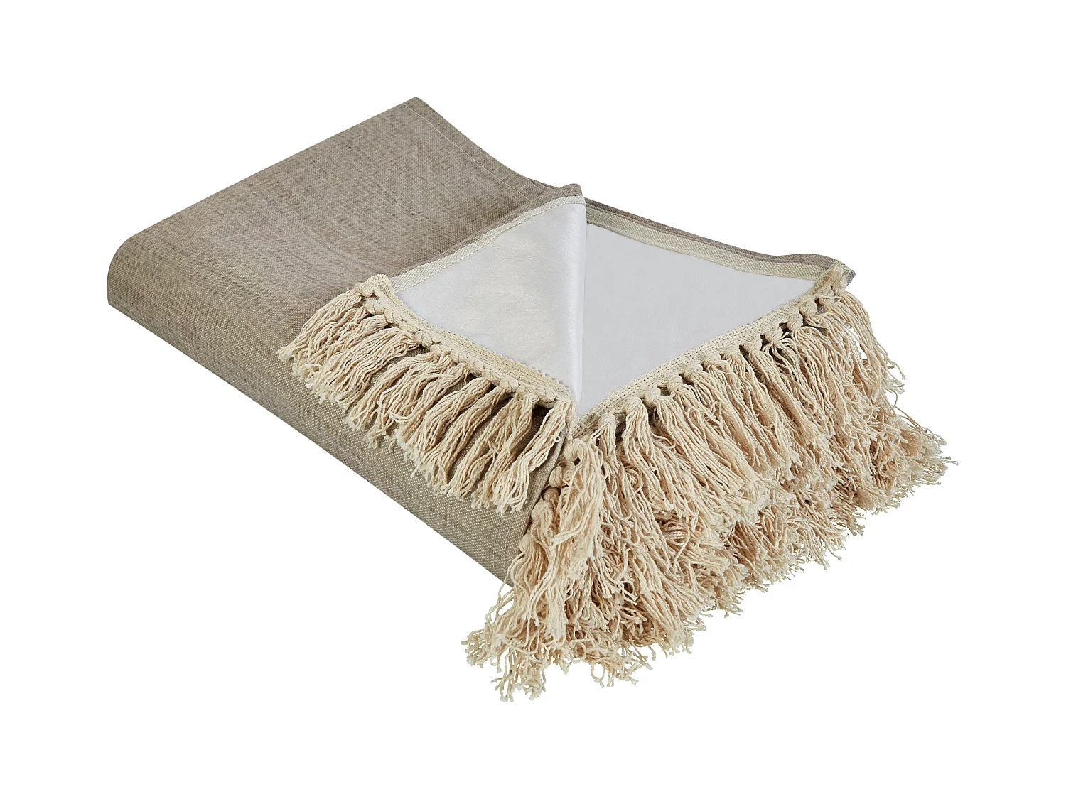 Couverture de pique-nique DHANDI 200 x 200 cm Taupe