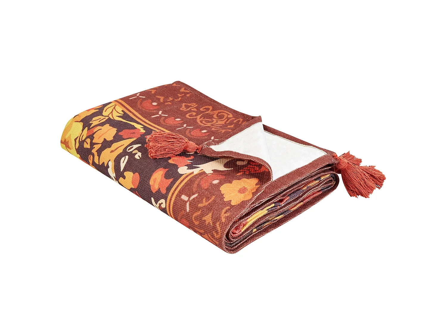 Picknickkleed DILBAR 200 x 200 cm Rood