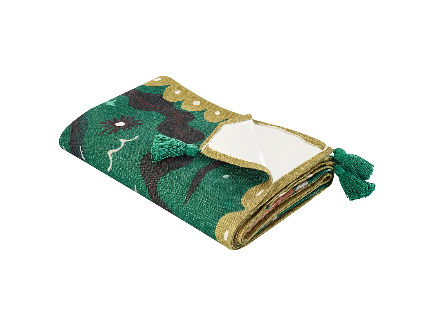 Picnic Blanket TUZIANI 200 x 200 cm Green