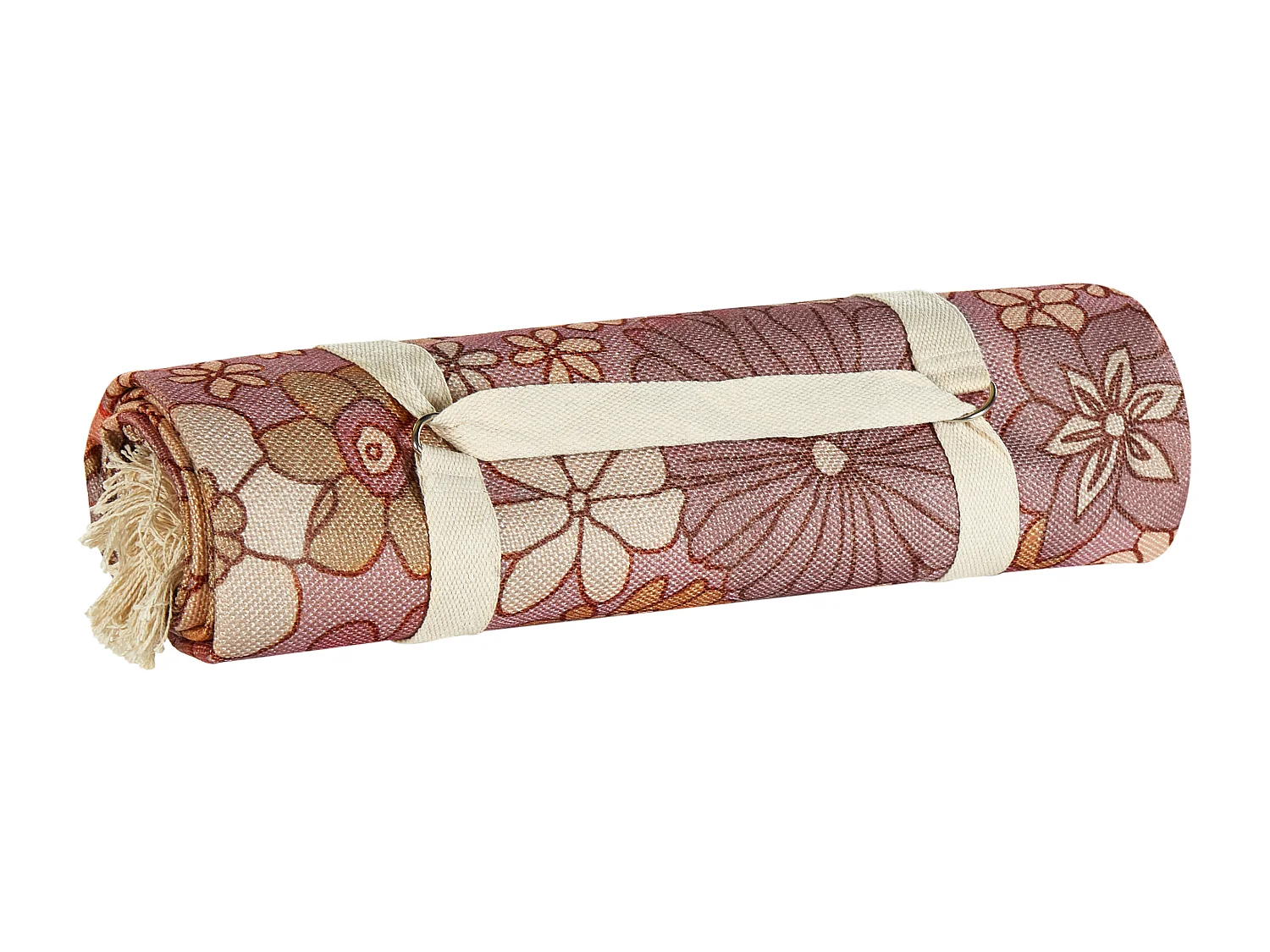 Couverture de pique-nique LASHARI 150 x 200 cm Rose pêche