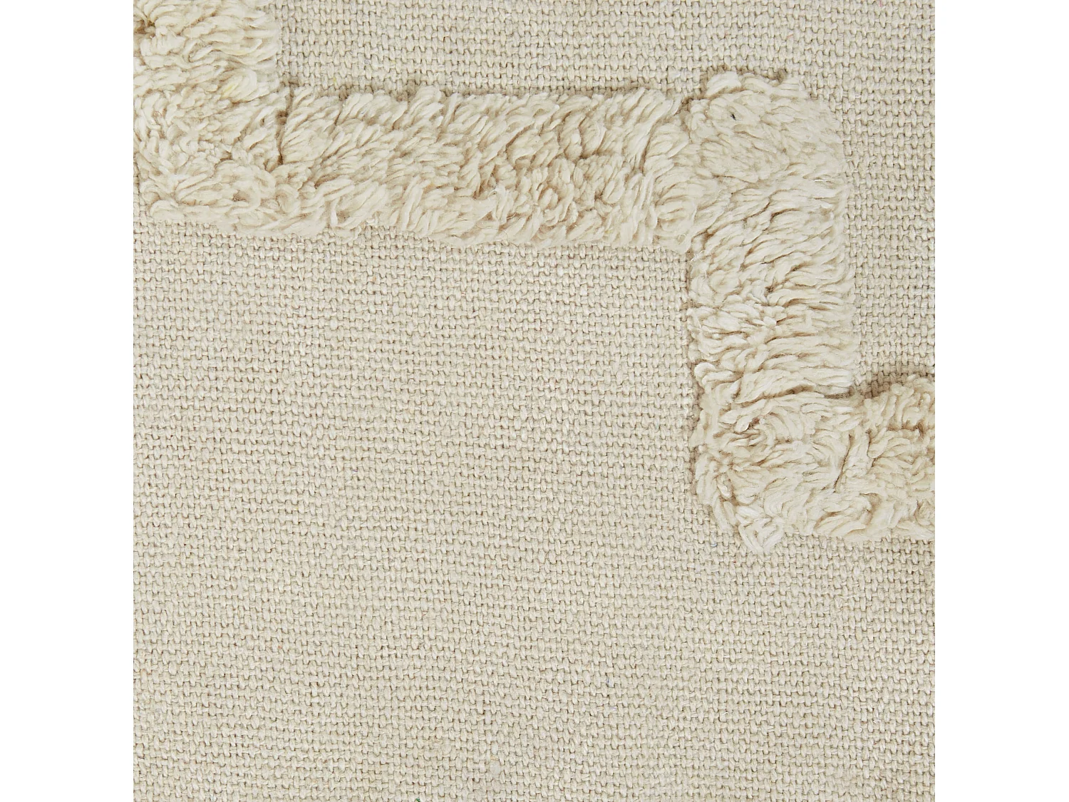 Manta de piquenique GACHINA 200 x 200 cm Creme