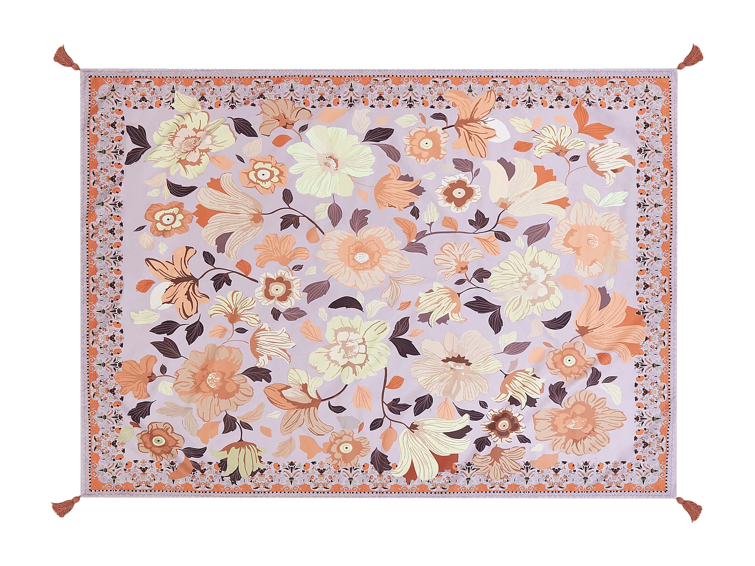 Picknickdecke TUFKI 150 x 200 cm Purpur